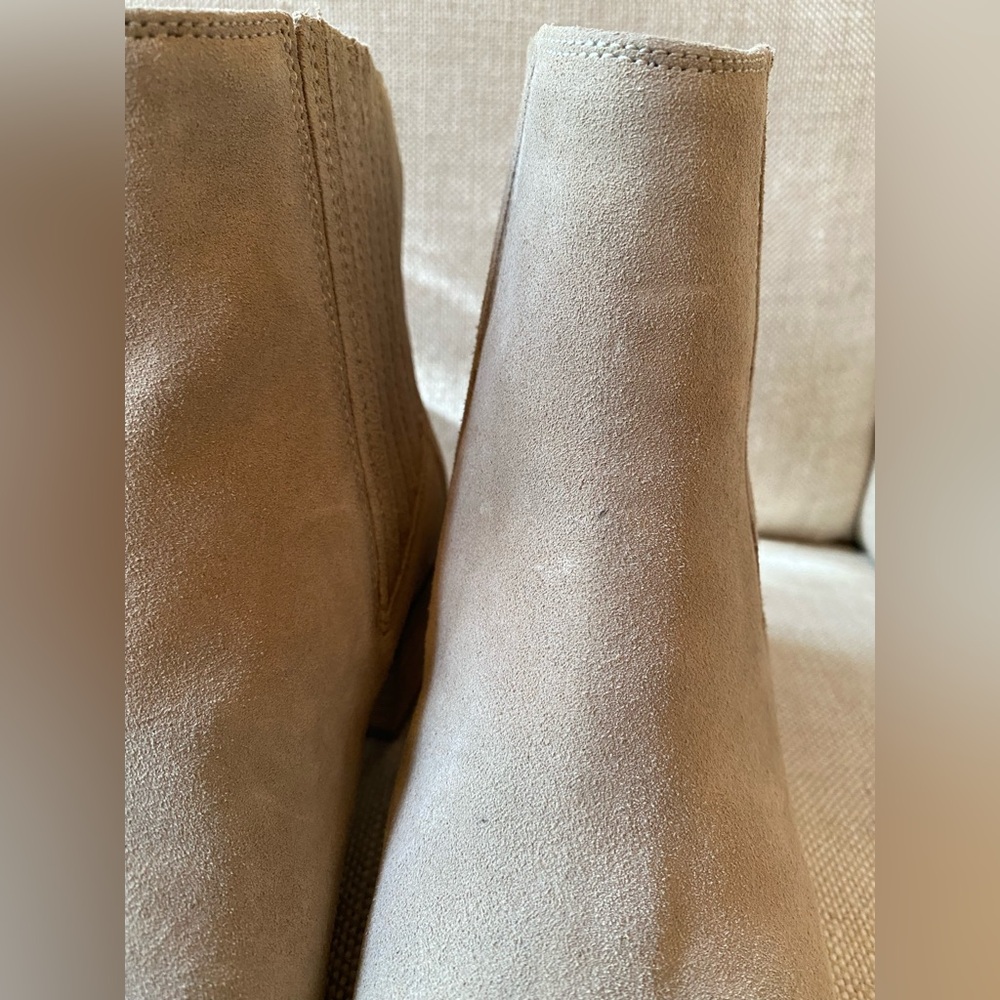 Rag & Bone Womens Rover Suede Ankle Boots in Taupe Sz 39/9 - Picture 10 of 11